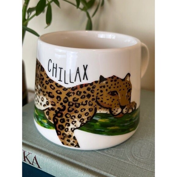 Opalhouse Other - ✨Opal House Chillax Ceramic Cheetah 12 oz Mug ✨